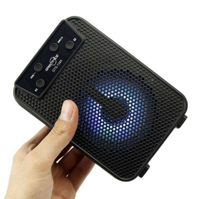 Picture of Bluetooth Speaker With RGB Light Gts-1345 Rechargeable Extra Bass Wireless Portable Speaker Mini Style 3 Inch