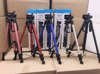 Picture of Aluminum Tripod Stand 3366 For Mobile and DSLR Camera
