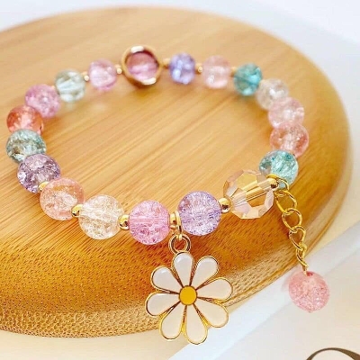 Picture of Stylish Hand Bracelet Design for Girls Multicolor 