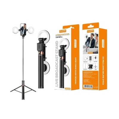Picture of Plokama K9 Pro Double LED Selfie Stick Tripod