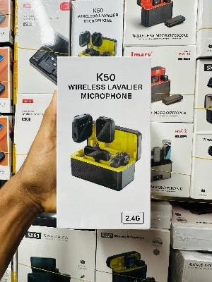Picture of K50 Wireless Lavalier Mic Audio Video Microphone