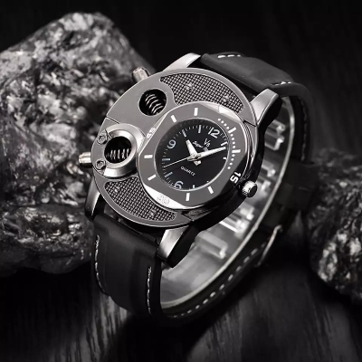Picture of Black Analog Watch For Men Black 