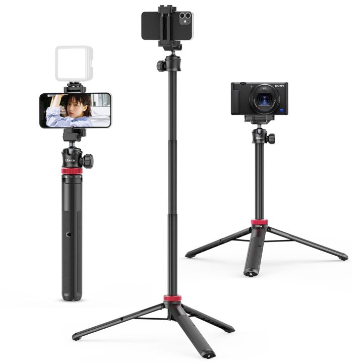 Picture of Ulanzi MT44 Extendable Vlog Tripod With 360° Ball Head – Black Color