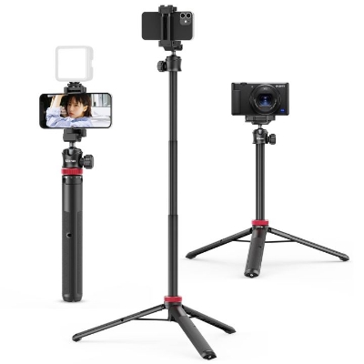 Picture of Ulanzi MT44 Extendable Vlog Tripod With 360° Ball Head – Black Color