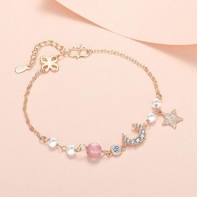 Picture of All Season Layered Butterfly Choker Necklace for Girls – Alloy & Faux Pearl Fashion Jewellery with Ring Detail  
