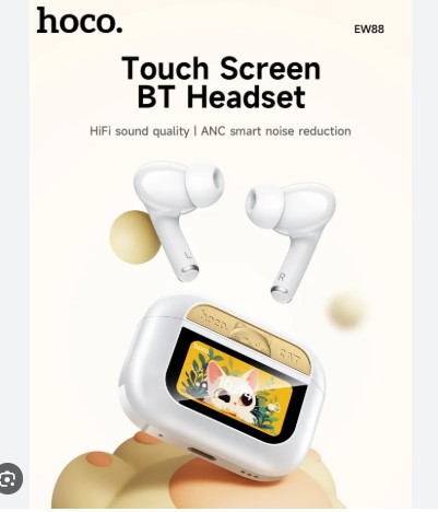 Picture of HOCO. EW88 Wireless Headphones with Charging Case (BT v5.4) ANC Noise Reduction