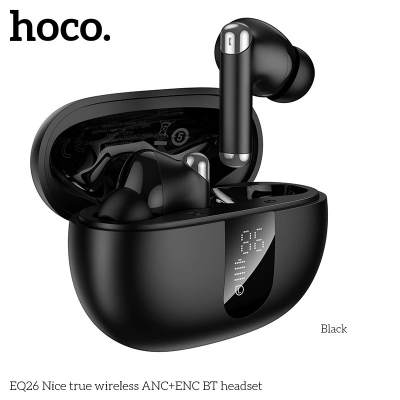 Picture of HOCO EQ26 ANC+ENC Bluetooth Earphones Sports Music Headset Portable Mini Headphone Stereo Earbuds HiFi Sounds Type-C Digital Box
