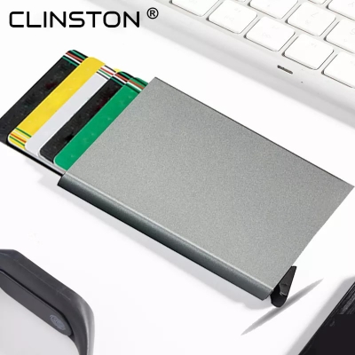 Picture of Aluminium Credit/Debit Card Holder Silver 
