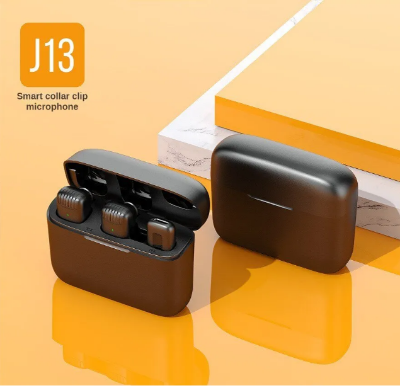 Picture of J13 Dual Wireless Lavalier Noise Reduction Microphone with Charging Case Clip Mic for Type-C
