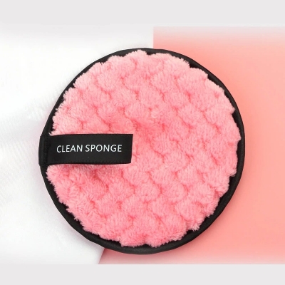 Picture of Makeup Remover Washable Reusable Cotton Pads Pink 