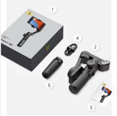 Picture of Smart XE 3-Axis Gimbal Stabilizer Foldable Handheld Selfie Stick Smart Face Tracking APP Control Original Video Volg