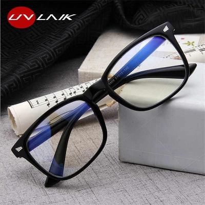 Picture of Black Frame  Fashion Glasses White 