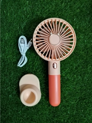 Picture of Portable Mini Rechargeable Travel Fan for Indoor and Outdoor Use Handheld 3 Gear Speed
