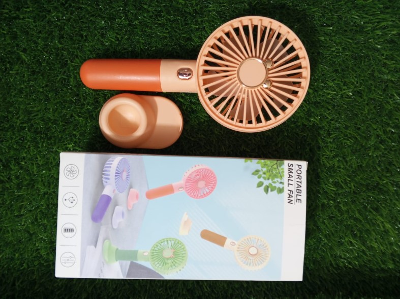 Picture of Portable Mini Rechargeable Travel Fan for Indoor and Outdoor Use Handheld 3 Gear Speed