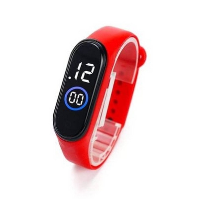 Picture of New LED Waterproof Fashion Watch For Men Red 