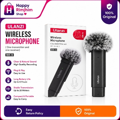 Picture of Ulanzi WM-10 Wireless Clip-On Microphone for Type-C Mobile