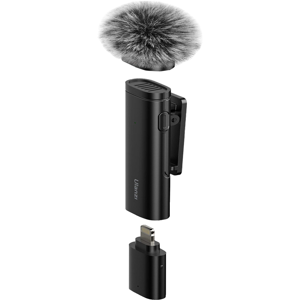 Picture of Ulanzi WM-10 Wireless Clip-On Microphone for Type-C Mobile