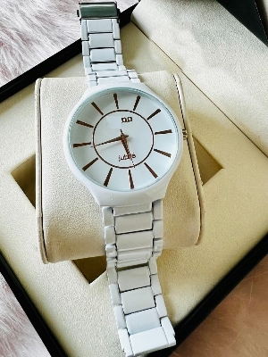 Picture of Ceramic Round Steeliness Steel Best Watch For Men's White White 