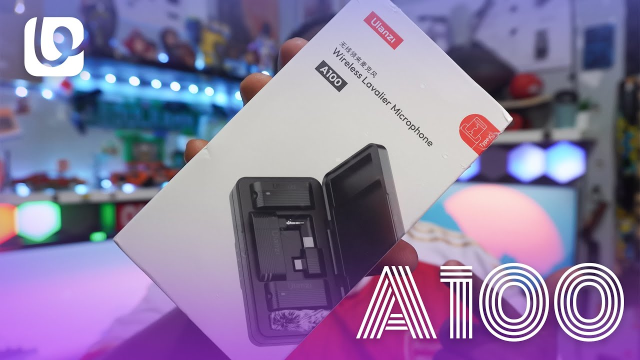 Picture of Ulanzi A100 Wireless Lavalier Mic – Perfect for Vlogging & Streaming