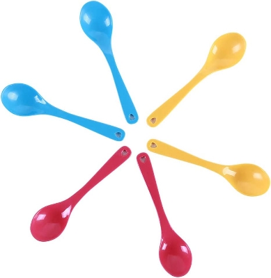 Picture of Generic Food Grade High Quality Baby Spoons Multicolor 