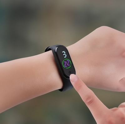 Picture of 2023 LED Digital fashion Watch Black 