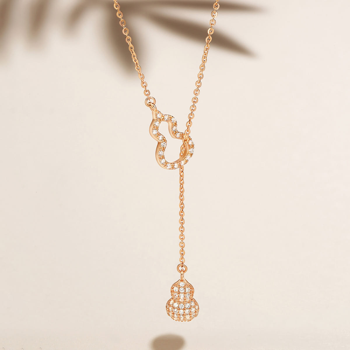Picture of Ensemble Yourself - Highly Durable - Sterling silver cubic zirconia pendant necklace - Sustainable Choice - Understated Sophistication Gold 