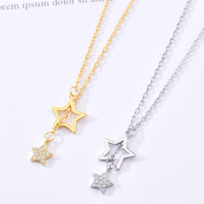 Picture of Refined Taste - Vintage Pearl Necklaces Women Elegant Charm French Romantic Style Clavicle Chain - Durabilty Assured - Elite Expression Silver 