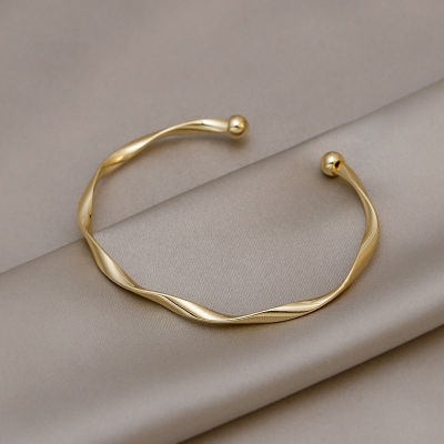 Picture of Indispensable -Upscale Living -Korean Style Crystal Bracelets for Women- Inventive Choice Qualityful - Easy To care and Longive Gold 