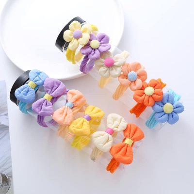 Picture of Understated -Choice and Remark -Cute Flower Hair Bands For women-6pis- Avant-garde Qualityful - Easy To care and Longive Multicolor Int: One size