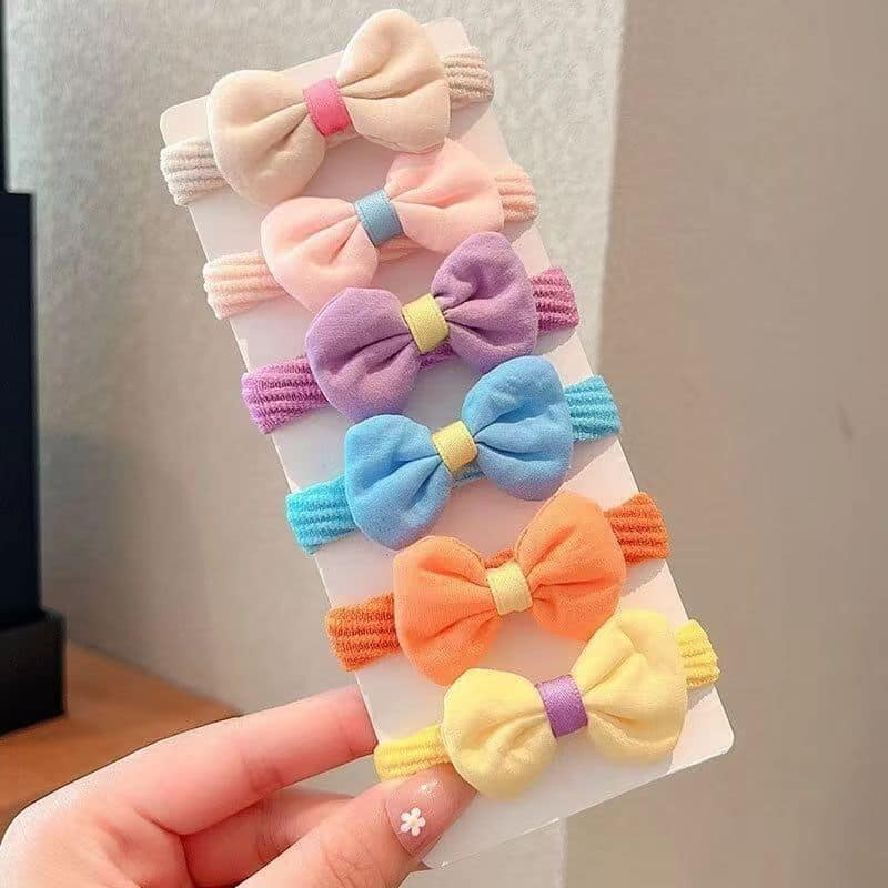 Picture of Understated -Choice and Remark -Cute Flower Hair Bands For women-6pis- Avant-garde Qualityful - Easy To care and Longive Multicolor Int: One size