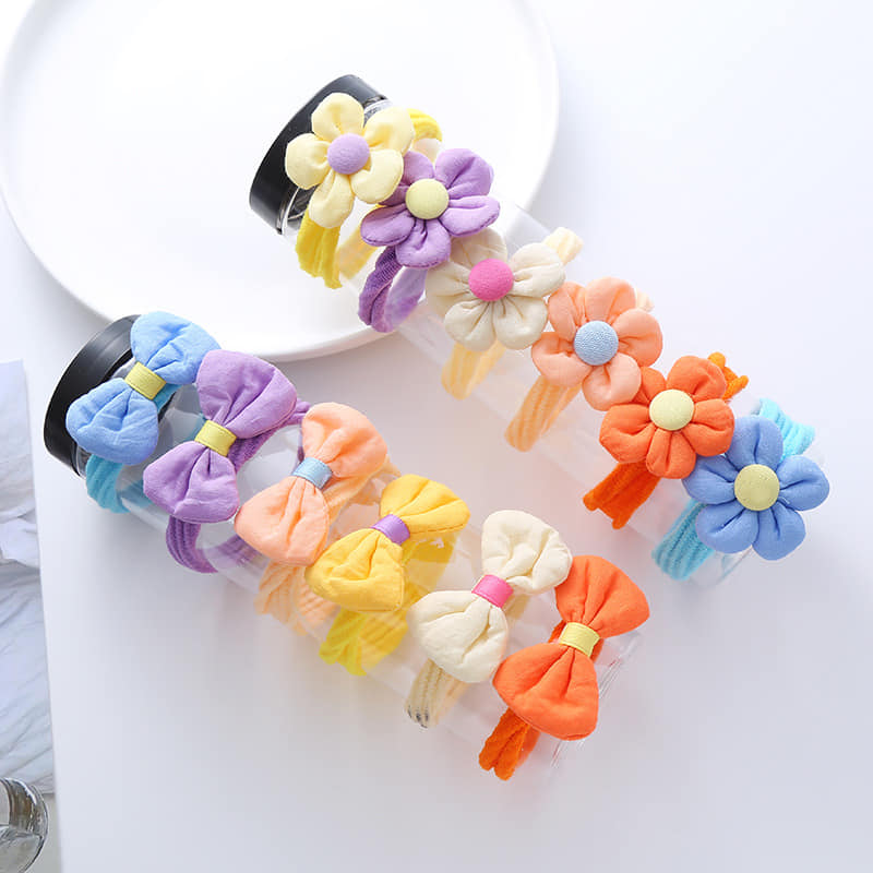 Picture of Indispensable -Upscale Living -6 pis Cute Flower Hair Bands For women- Inventive Choice Remarkable - Disclose Styles & Luxe Multicolor Int: One size