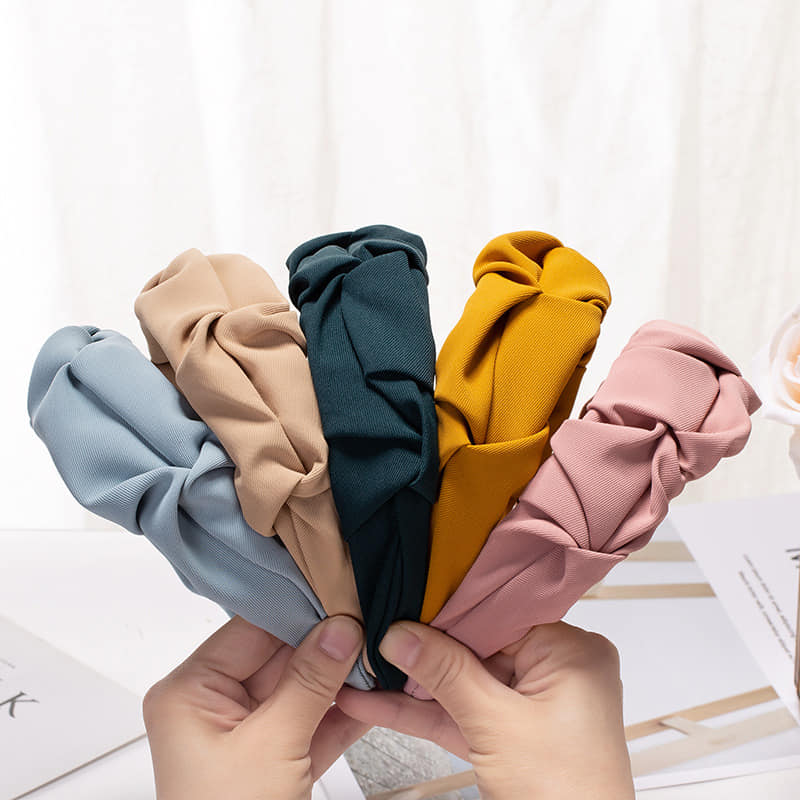Picture of Fashion Hair Hoop Hair Bands for Women Girls Flower  Hairbands For Women /Girls Yellow Int: One size