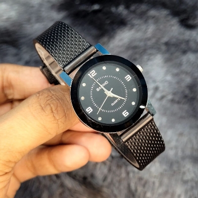 Picture of Casual Cute Wristwatch Cute Quartz Watch For Women Black 