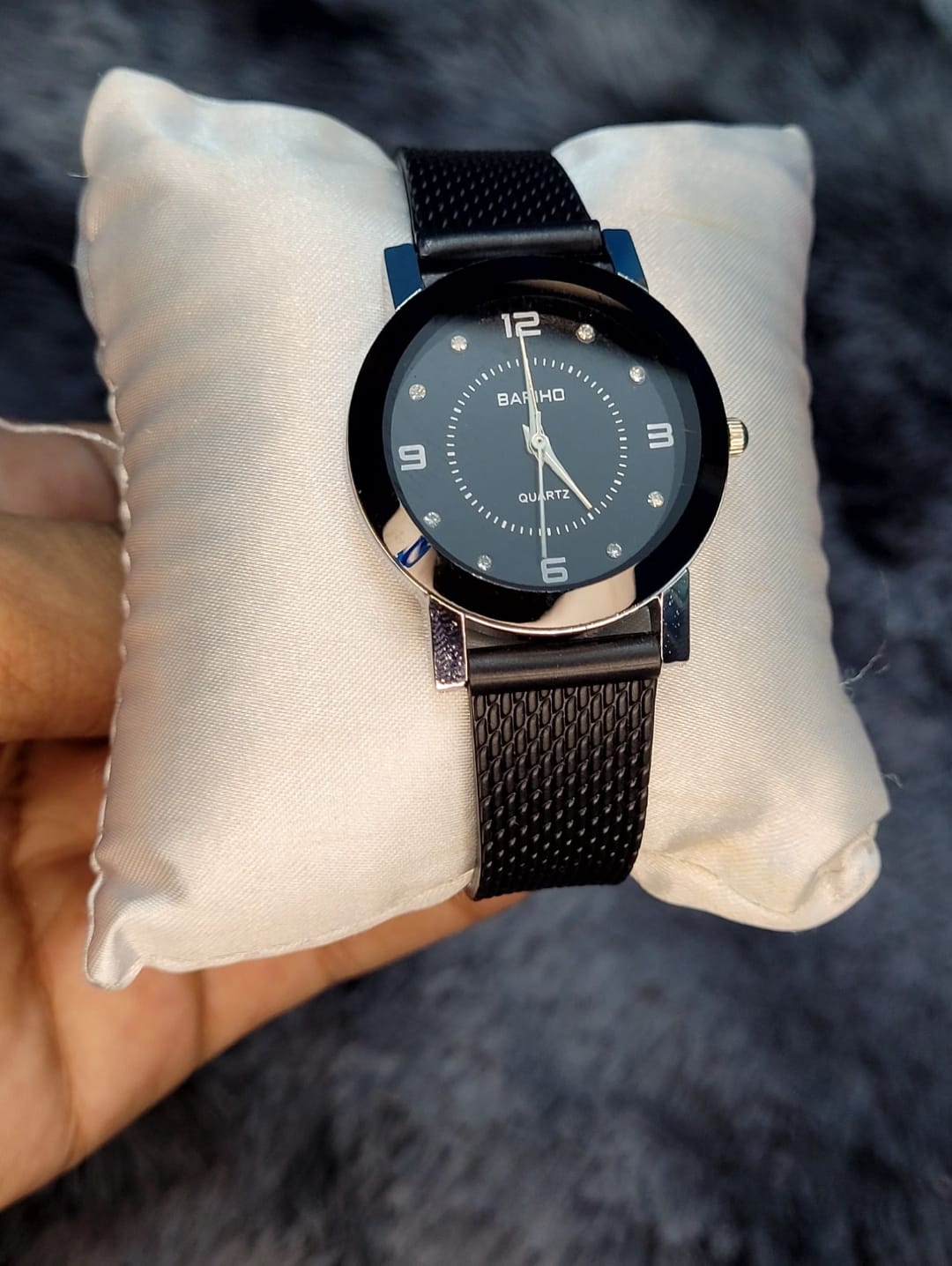 Picture of Casual Cute Wristwatch Cute Quartz Watch For Women Black 