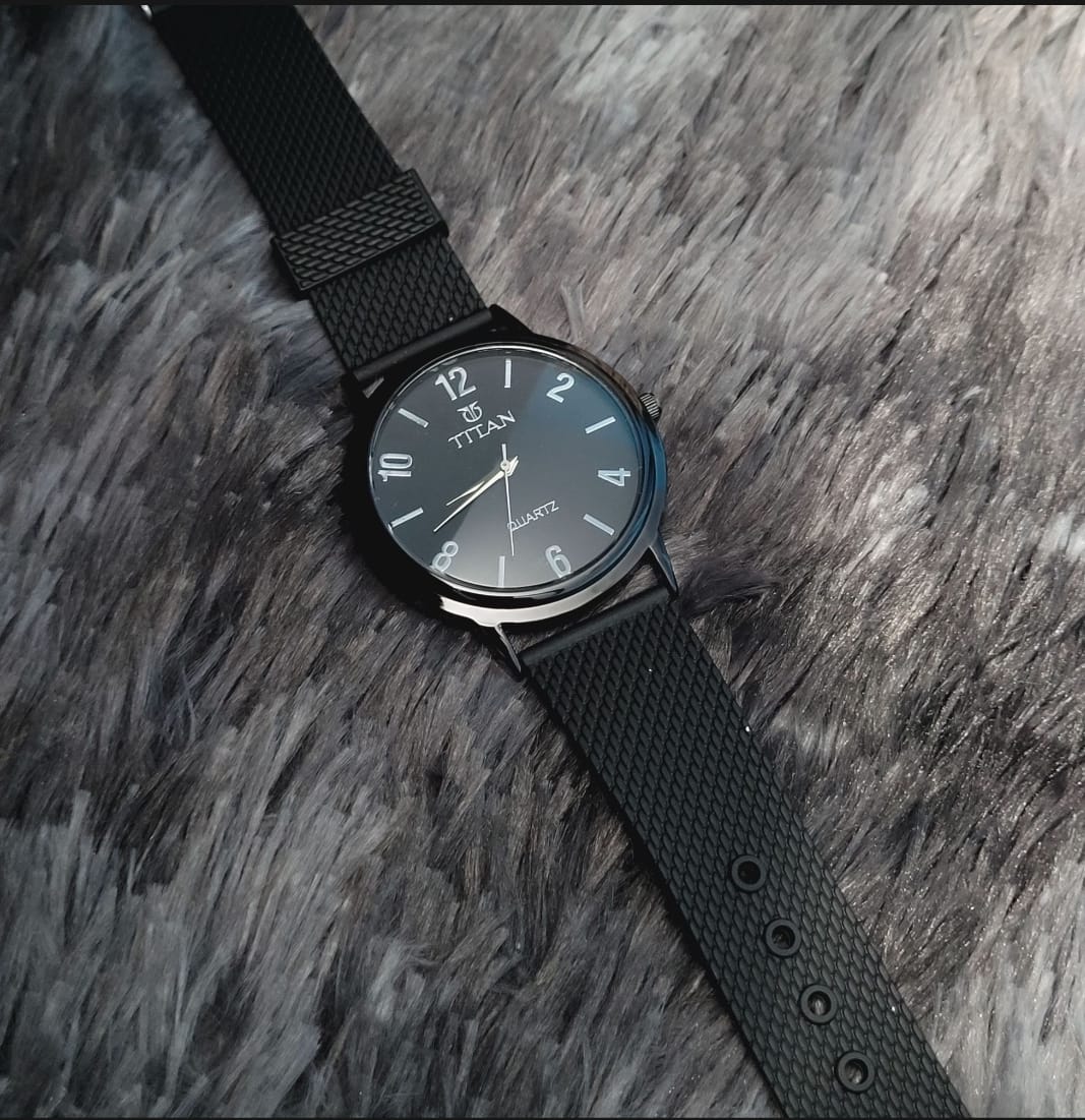 Picture of New Style Fashion Watch for Men - Watch For Men- ঘড়ি Black 