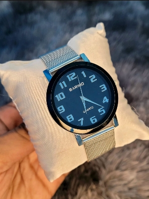 Picture of Stylish - Modern Vibe - Easily Usable - Analog stylish elegant watch for women - Silver - Easy To maintain - Designed - Urban Vibes  