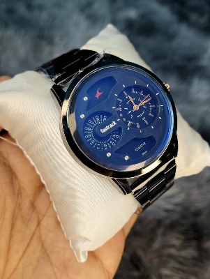 Picture of New Rosra Stainless Steel Watch For Men - Watch For Men - Watch - ঘড়ি Black 