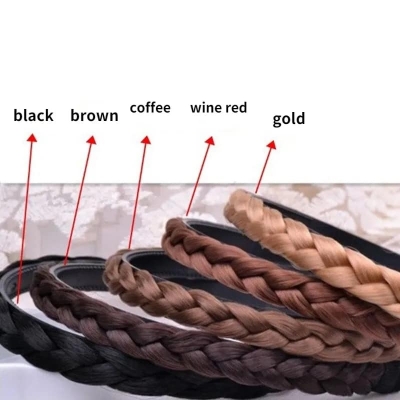 Picture of Braid Wig Hoop  Hairband For Women  Int: One size