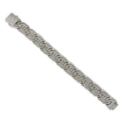 Picture of Versatile -Quality And Durablity -New stainless steel bracelet for men- Innovative Preferble Silver 21 CM