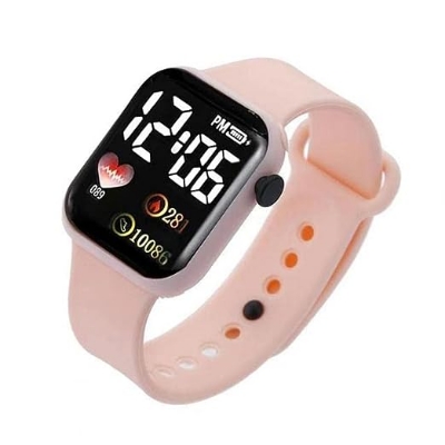 Picture of Squares Colourful Belt Watch  for Women without breslet  