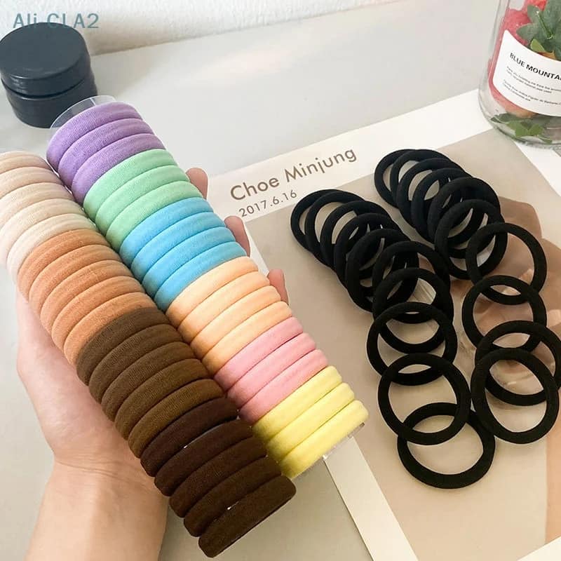 Picture of Girl's Mini Elastic Soft Rubber Hair Bands for Kids/Adult -20 Piece  Int: One size