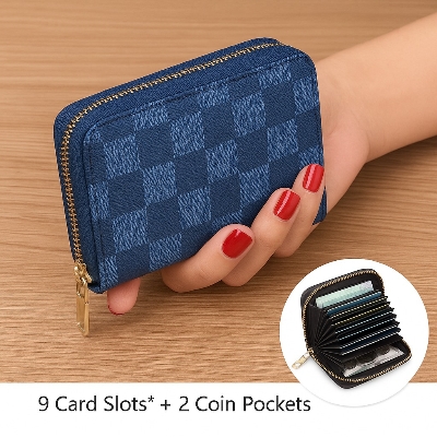 Picture of ID Cards Holders Bank Credit Bus Cards Cover Pu Leather Gift For friend/Boys/Men  