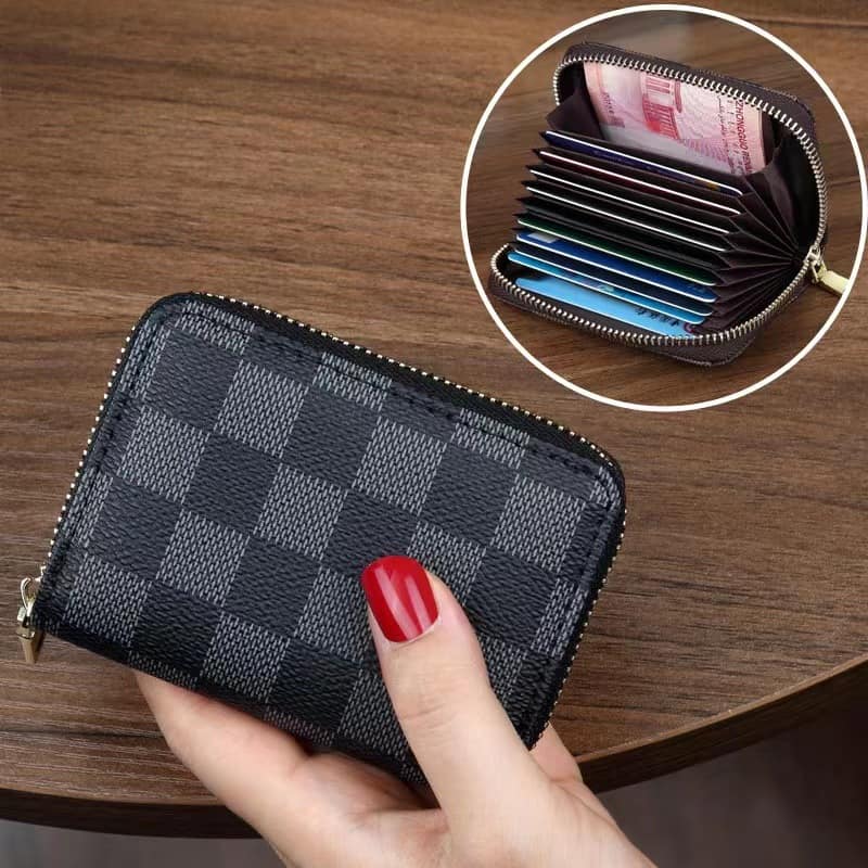 Picture of Dedit Or Credit Card Holder With Wallet for Men And Women Blue 