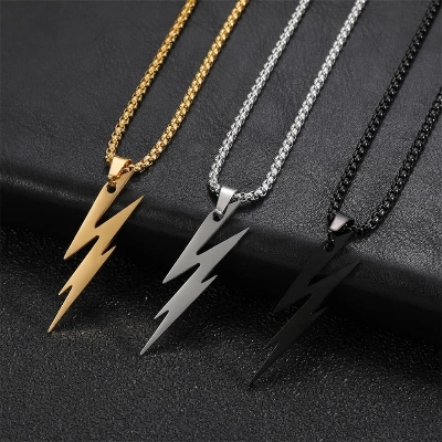 Picture of New Black  Color Stainless Steel Link Chain Fashion Jewelry Chain For Men/ Gift for Men/Boys  