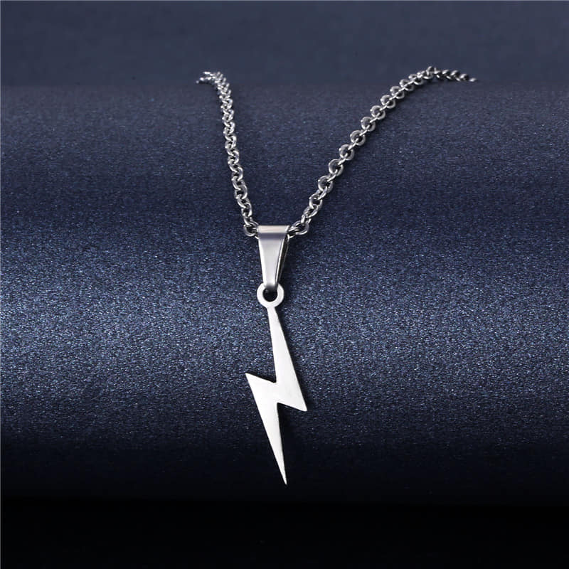 Picture of Silver Pendant Necklace Chain  for Men Silver 