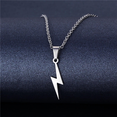 Picture of Silver Pendant Necklace Chain  for Men Silver 