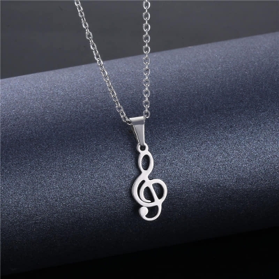 Picture of Men Lightning Bolts  Pendants Silver Color Stainless Steel Link Chain Fashion Jewelry Chain For Men Silver 