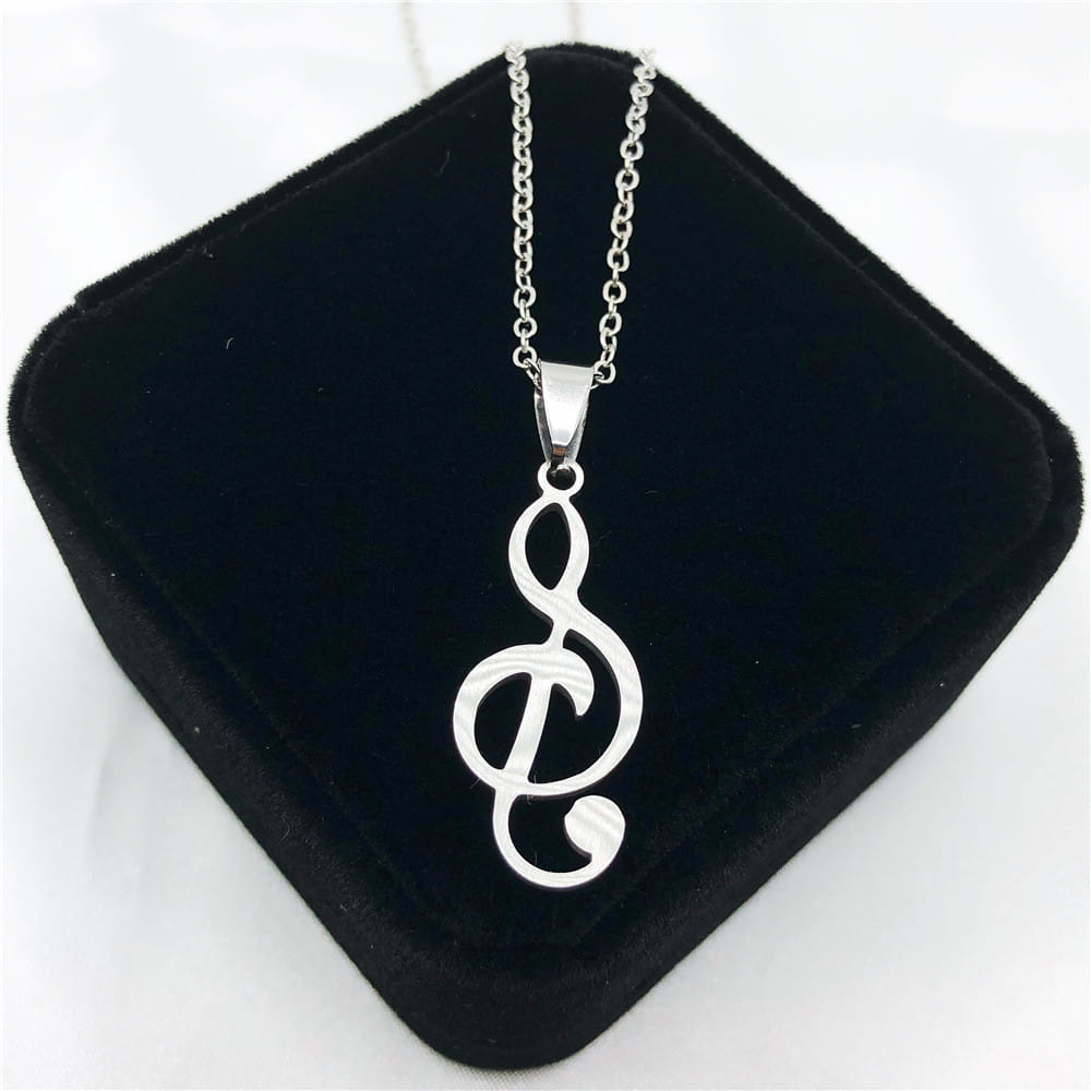 Picture of Men Lightning Bolts  Pendants Silver Color Stainless Steel Link Chain Fashion Jewelry Chain For Men Silver 