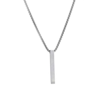 Picture of Silver Color Metal Chain for Men Silver 