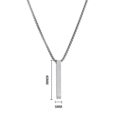 Picture of Silver Color Metal Chain for Men Silver 